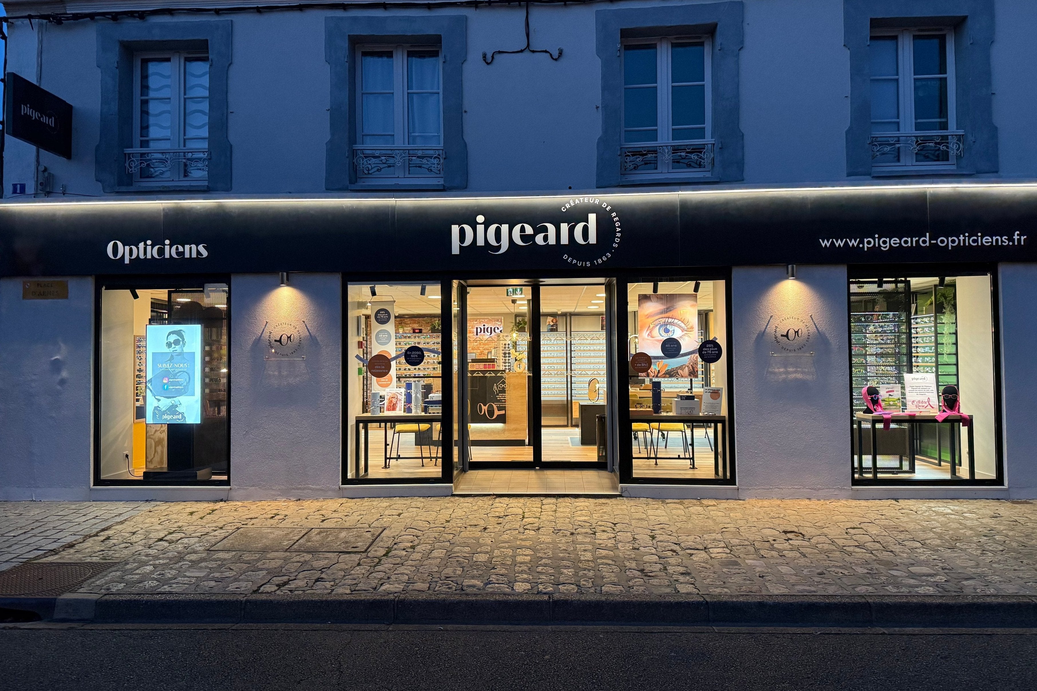 magasin pigeard de brou opticiens